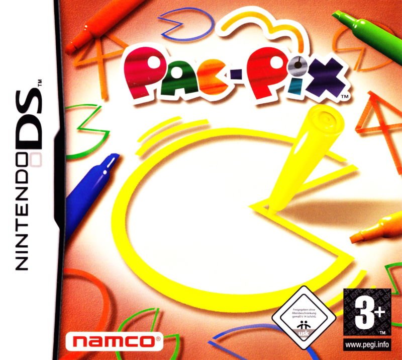 Caratula de Pac-Pix para Nintendo DS