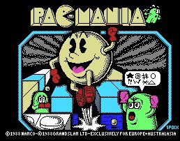 Pantallazo de Pac-mania para MSX