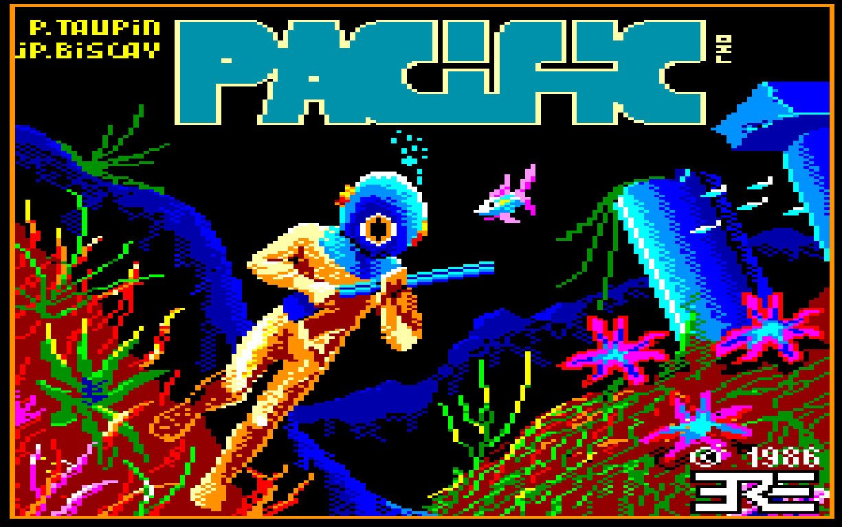 Pantallazo de Pacific para Amstrad CPC