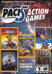 Caratula de Pack 5 Acción Games para PC