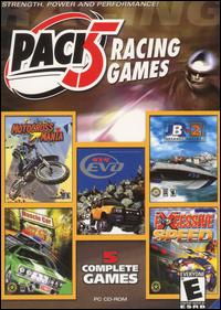Caratula de Pack 5 Racing Games para PC