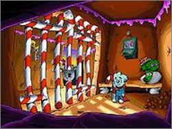 Pantallazo de Pajama Sam: You Are What You Eat From Your Head to Your Feet para PlayStation