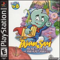 Caratula de Pajama Sam: You Are What You Eat From Your Head to Your Feet para PlayStation