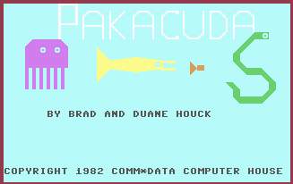Pantallazo de Pakacuda para Commodore 64
