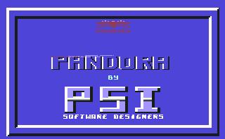 Pantallazo de Pandora para Commodore 64