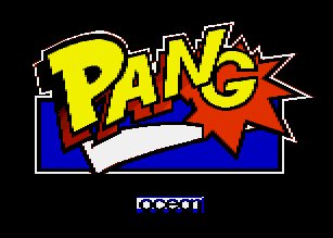 Pantallazo de Pang, Cartridge para Amstrad CPC