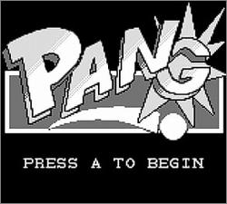 Pantallazo de Pang para Game Boy