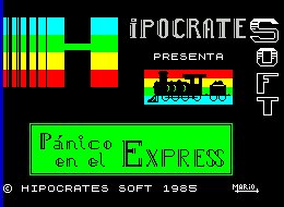 Pantallazo de Panico En El Express para Spectrum