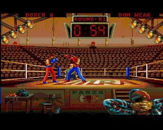 Pantallazo de Panza Kick Boxing para Amiga
