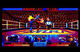 Pantallazo de Panza Kick Boxing para Amstrad CPC