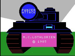 Pantallazo de Panzer Attack para MSX