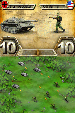 Pantallazo de Panzer Tactics DS para Nintendo DS