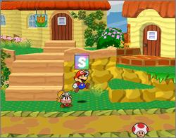 Pantallazo de Paper Mario: The Thousand-Year Door para GameCube