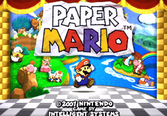 Caratula de Paper Mario (Consola Virtual) para Wii