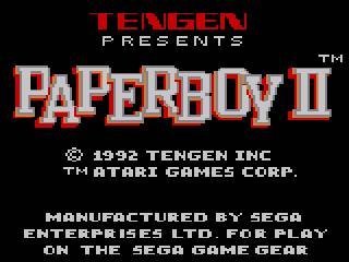 Pantallazo de Paperboy 2 para Gamegear