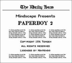 Pantallazo de Paperboy 2 para Nintendo (NES)