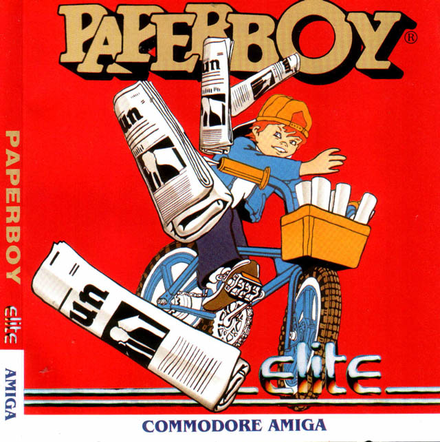 Caratula de Paperboy para Amiga