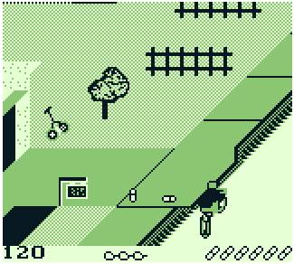 Pantallazo de Paperboy para Game Boy