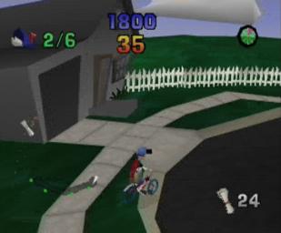 Pantallazo de Paperboy para Nintendo 64