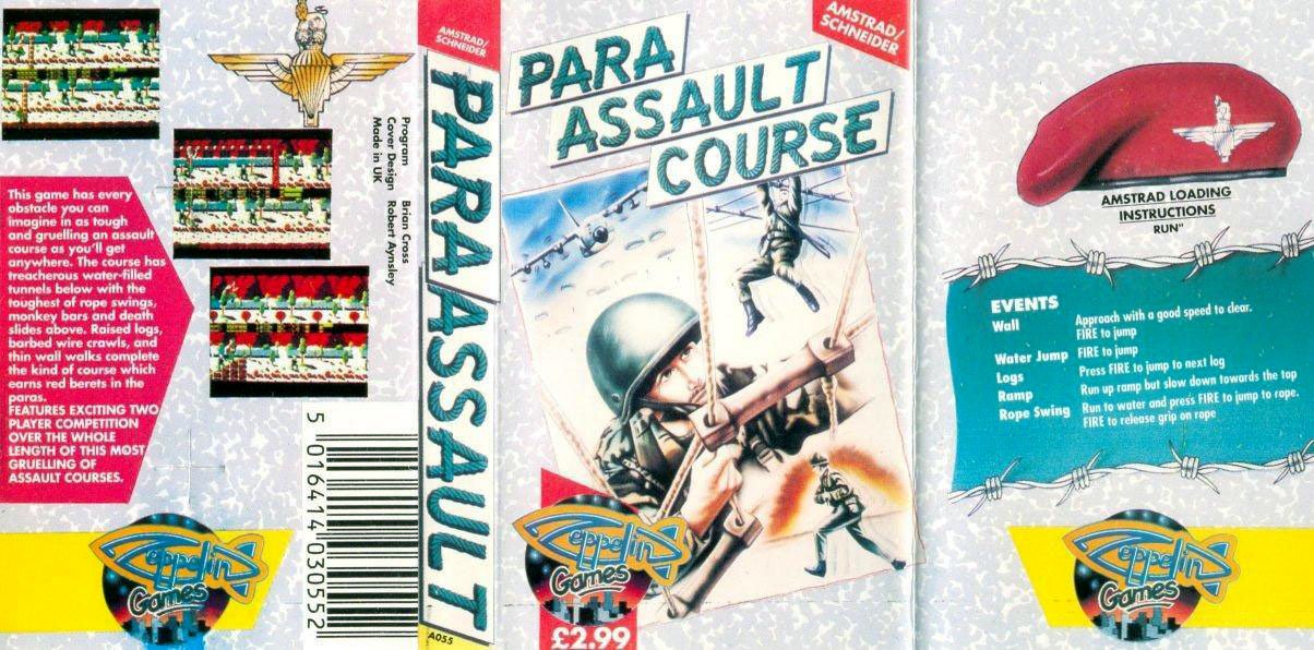 Caratula de Para Assault Course para Amstrad CPC