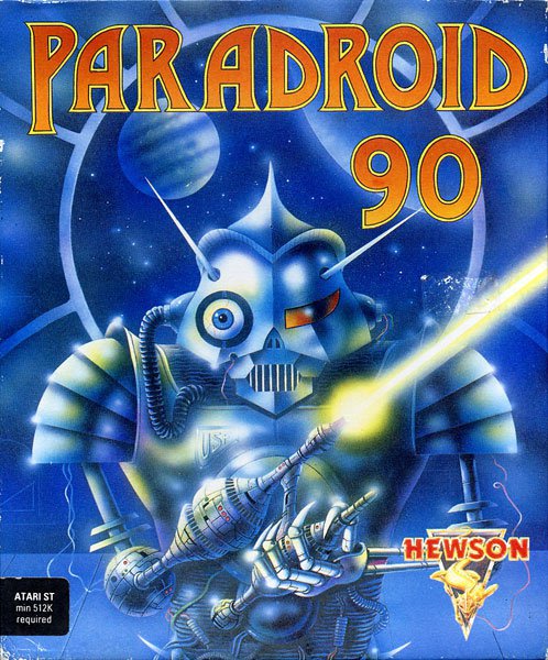 Caratula de Paradroid 90 para Atari ST