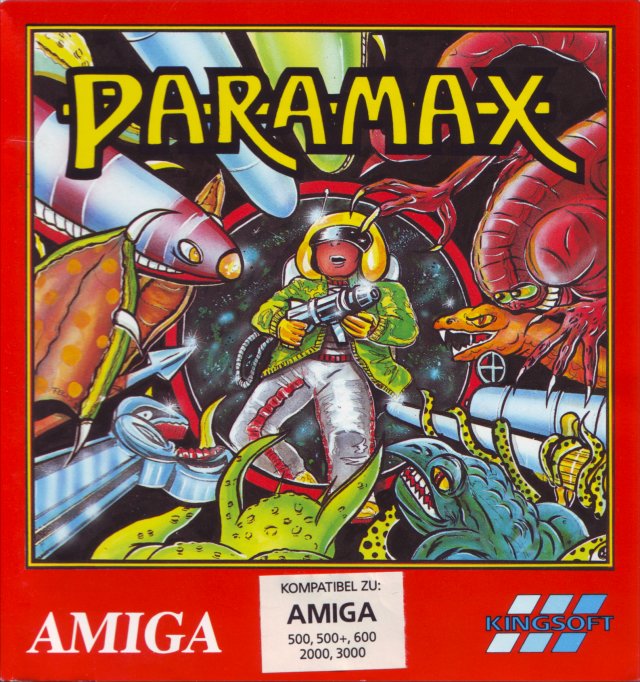 Caratula de Paramax para Amiga