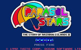 Pantallazo de Parasol Stars para Atari ST