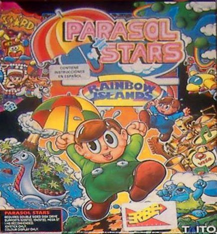 Caratula de Parasol Stars para Atari ST
