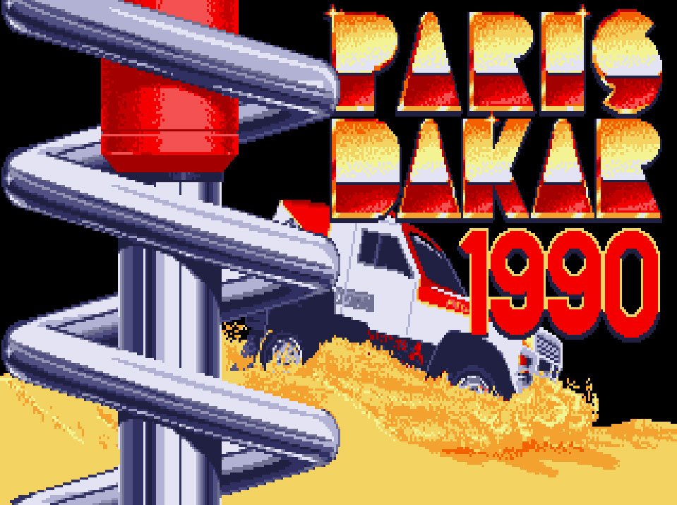 Pantallazo de Paris Dakar 1990 para PC