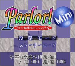 Pantallazo de Parlor! Mini 1 (Japonés) para Super Nintendo