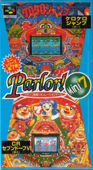 Caratula de Parlor! Mini 7 (Japonés) para Super Nintendo