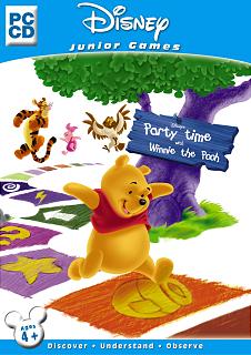 Caratula de Party Time With Winnie the Pooh para PC