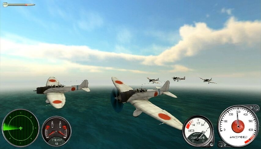 Pantallazo de Pearl Harbor Trilogy: Red Sun Rising (Wii Ware) para Wii