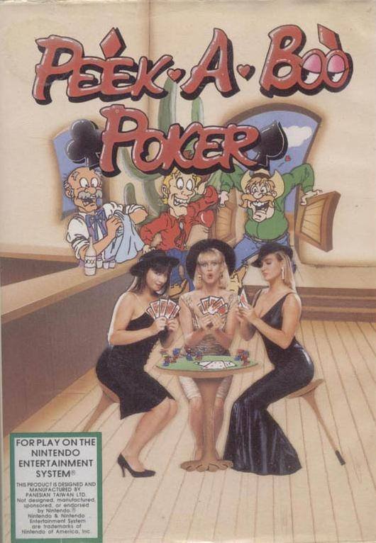Caratula de Peek-A-Boo Poker para Nintendo (NES)