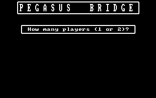 Pantallazo de Pegasus Bridge para Amstrad CPC