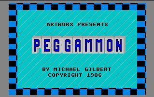 Pantallazo de Peggammon para Atari ST