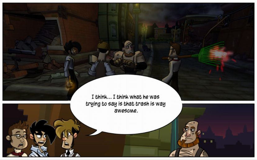 Pantallazo de Penny Arcade Adventures: On the Rain-Slick Precipice of Darkness Episode One para PlayStation 3