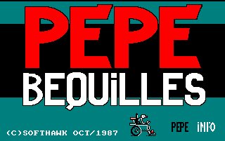 Pantallazo de Pepe Bequilles para Amstrad CPC