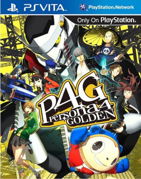 Caratula de Persona 4: Golden para PS Vita