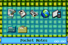 Pantallazo de Personal Organizer PDA para Game Boy Advance