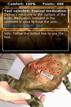 Pantallazo de Pet Pals: Animal Doctor para Nintendo DS