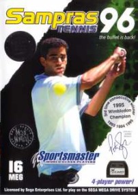 Caratula de Pete Sampras Tennis '96 (Europa) para Sega Megadrive