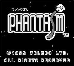 Pantallazo de Phantasm para Game Boy