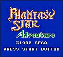 Pantallazo de Phantasy Star Adventure (Japonés) para Gamegear