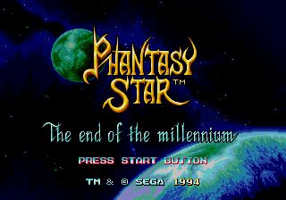 Pantallazo de Phantasy Star IV para Sega Megadrive