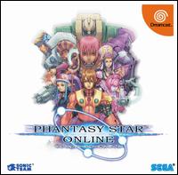Caratula de Phantasy Star Online para Dreamcast