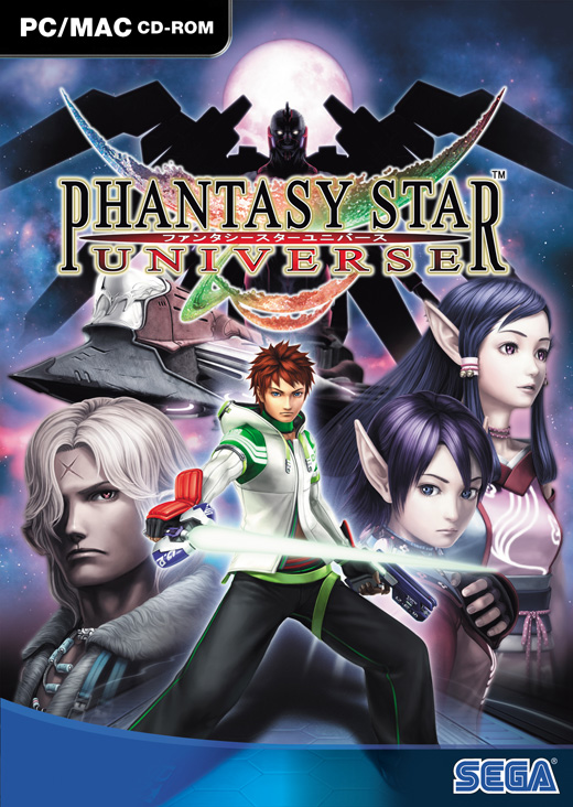 Caratula de Phantasy Star Universe para PC