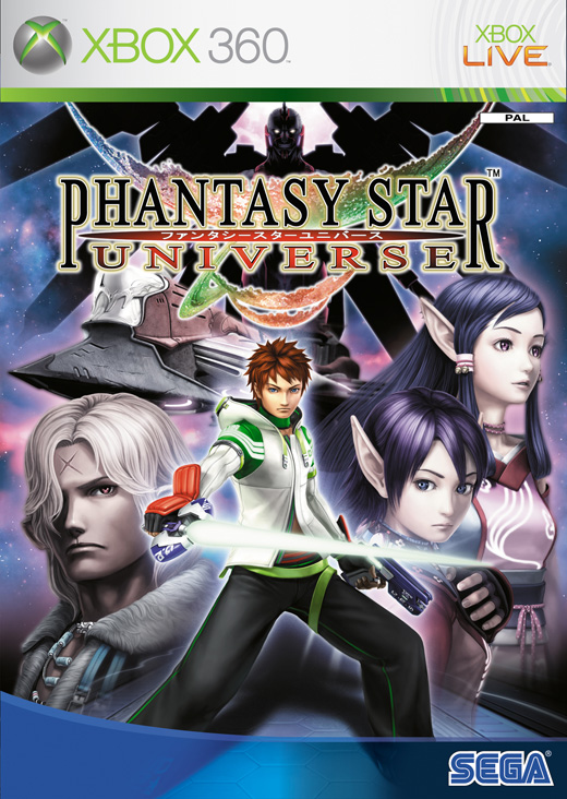 Caratula de Phantasy Star Universe para Xbox 360