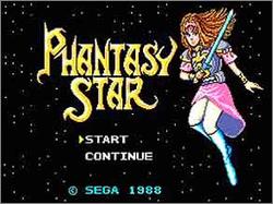 Pantallazo de Phantasy Star para Sega Master System
