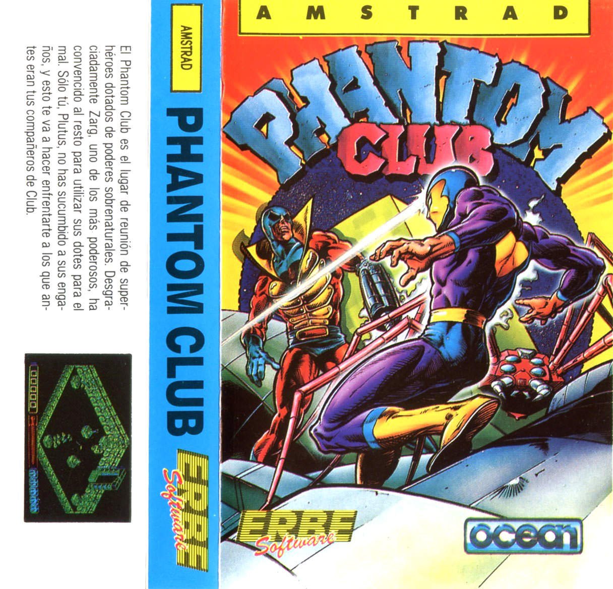 Caratula de Phantom Club para Amstrad CPC
